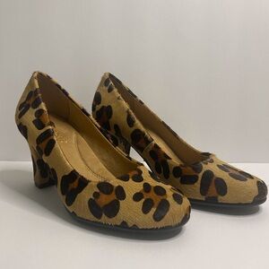 Aerosoles Mohair Women Cheetah Dress Shoes New Without Tag Size 7.